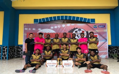 Tim Futsal SMAK Mater Dei Menjadi Juara Futsal Community Challenge 5