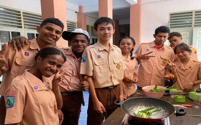 SMA Katolik Mater Dei Probolinggo Angkat Kearifan Lokal melalui Proyek P5
